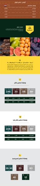 اليمن - حصن ذروان / الاسبرسو والفلتر والكولد برو والكيمكس 250ج